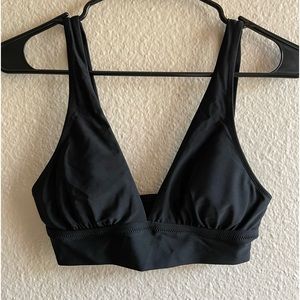 Black Aerie bikini top - tags on